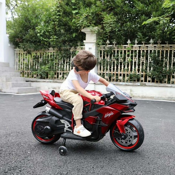 Продукт Акумулаторен мотор Ninja Duo 12V с 2 меки гуми и кожена седалка - 0 - BG Hlapeta